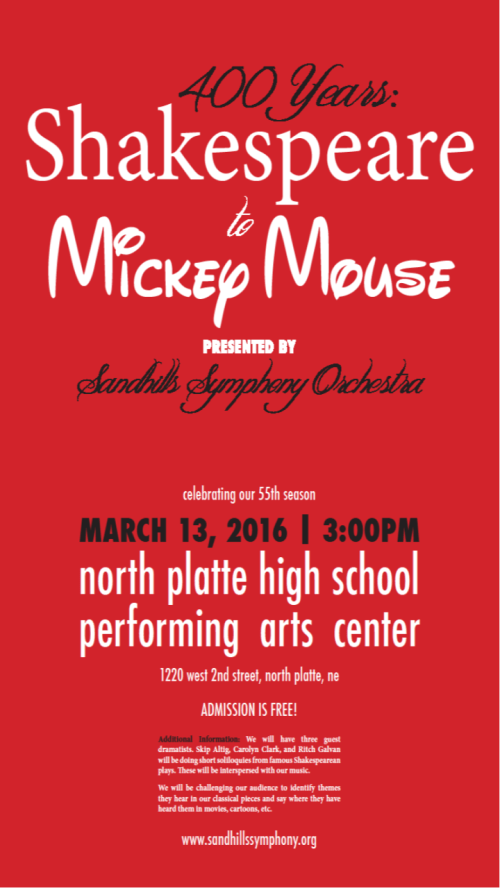 2016ShakespeareToMicky
